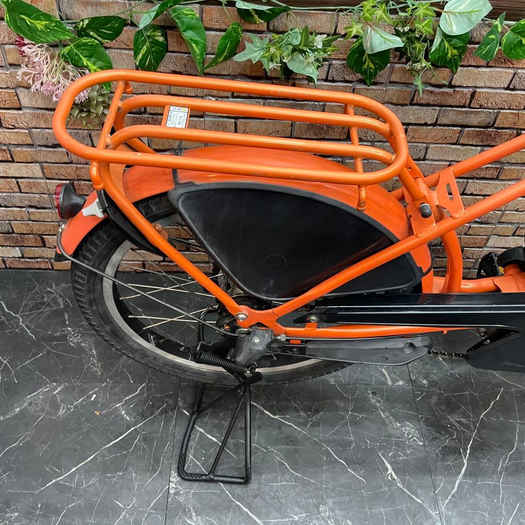 【102】電動自転車YAMAHA PAS Babby オレンジ 20インチ