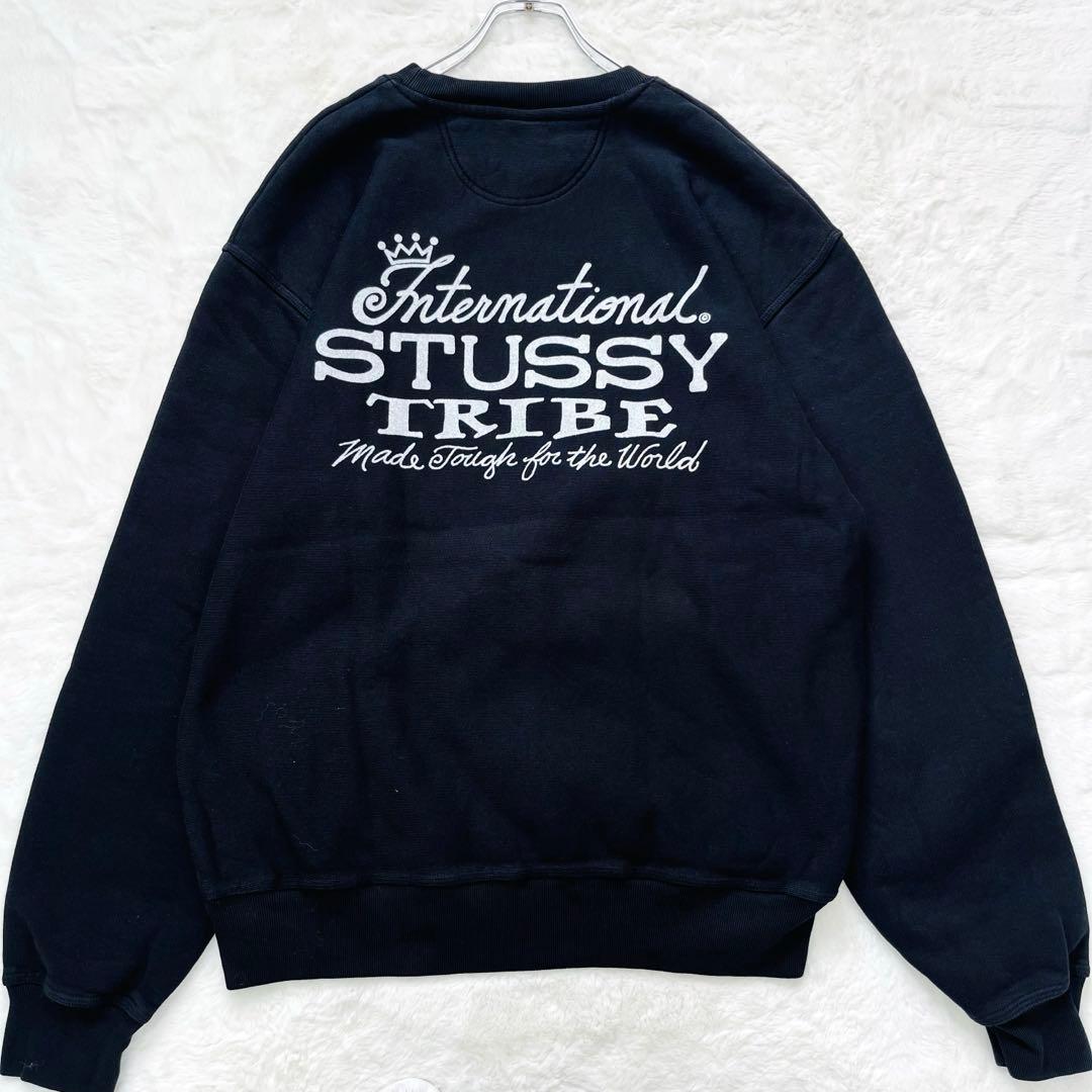 Stussy ステューシー　スウェット 【L】ブラック