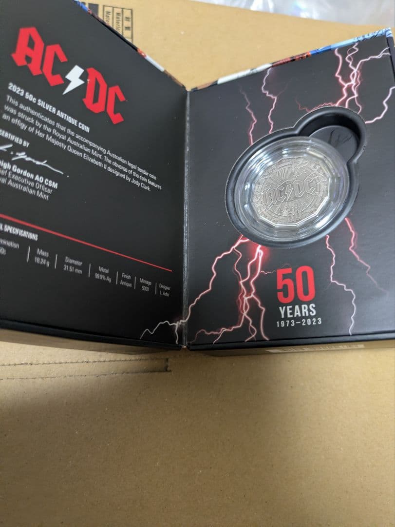 ミュージシャンACDC　純銀