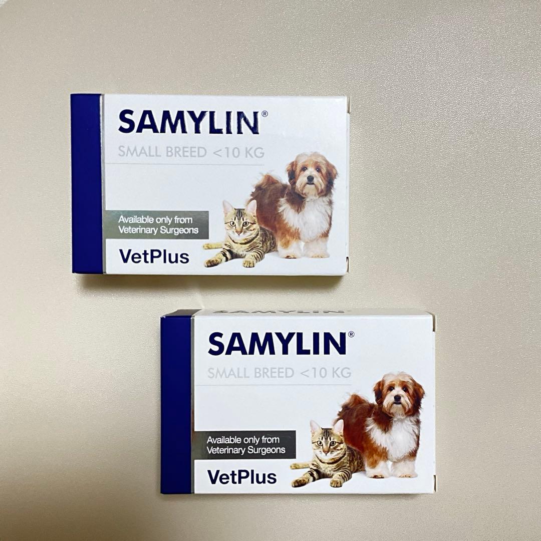 SAMYLIN 小型犬•猫用　サプリメント 30錠 2箱　サミリン