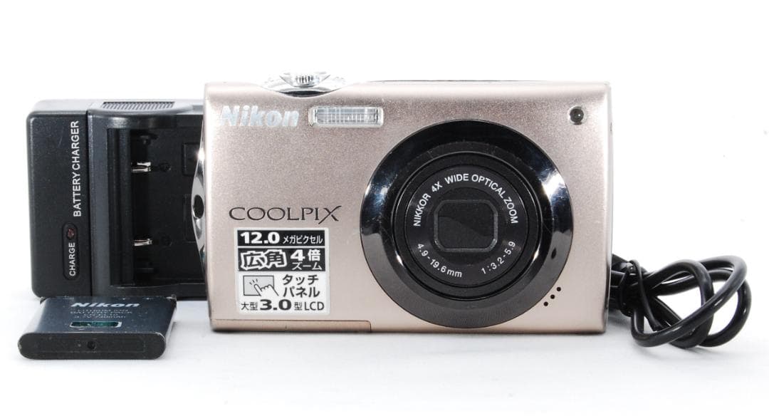 【動作確認済】Nikon Coolpix S4000 ゴールド18941104