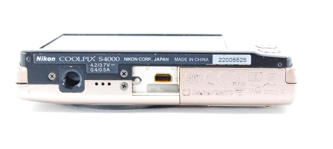 【動作確認済】Nikon Coolpix S4000 ゴールド18941104
