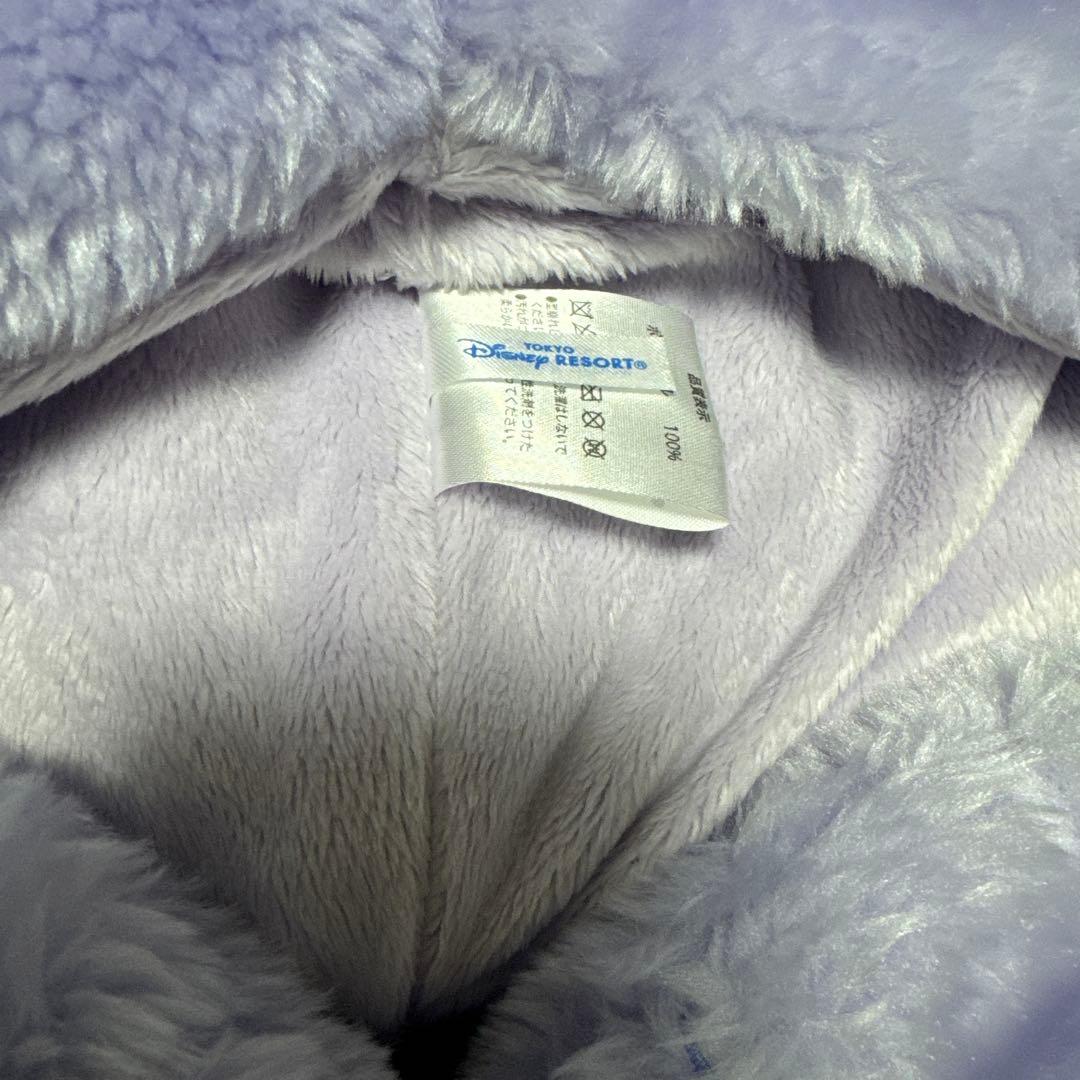 東京ディズニーリゾート 紫色キャップ 耳付き