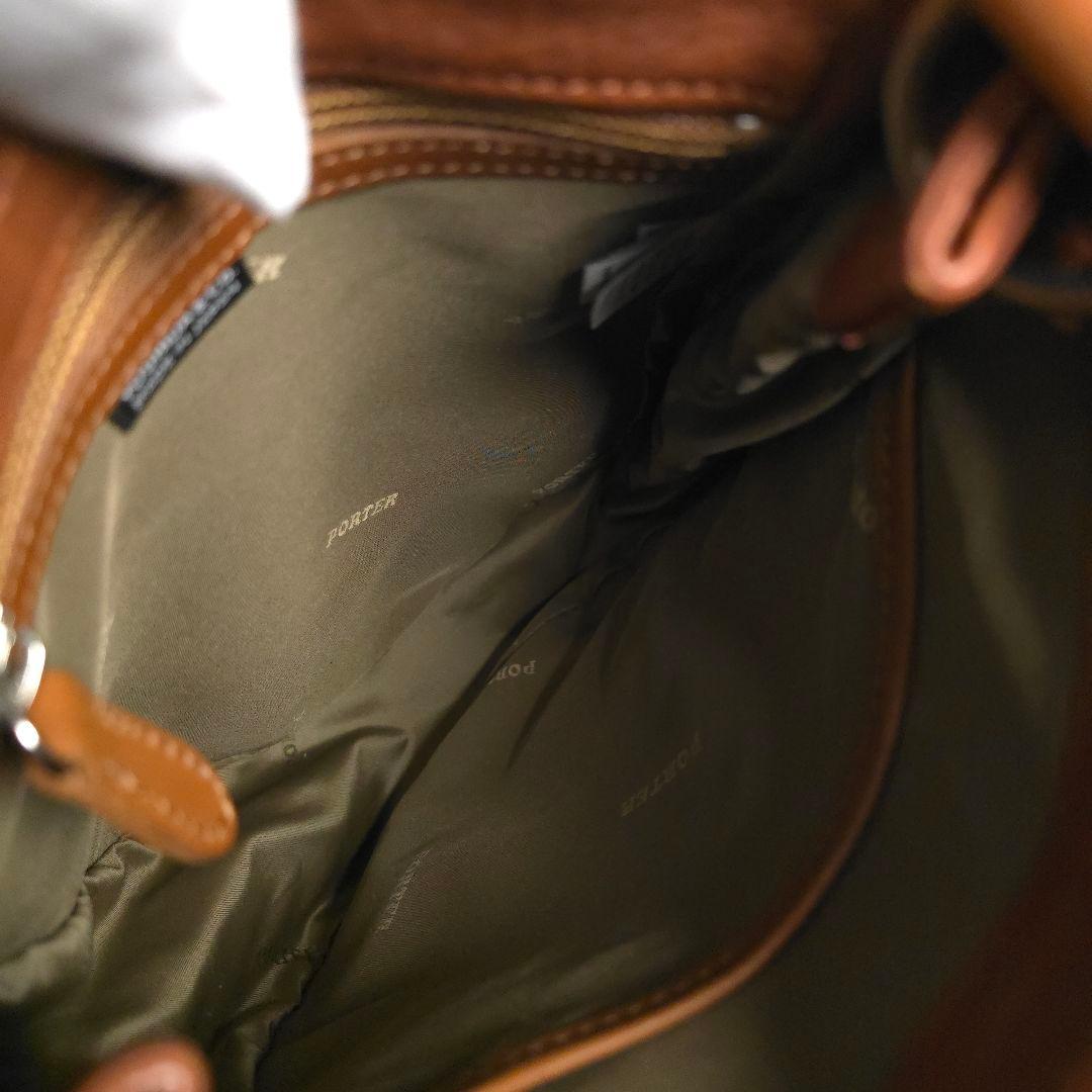 極美品　PORTER　ポーター　CISCO　シスコ　ショルダーバッグ　レザー