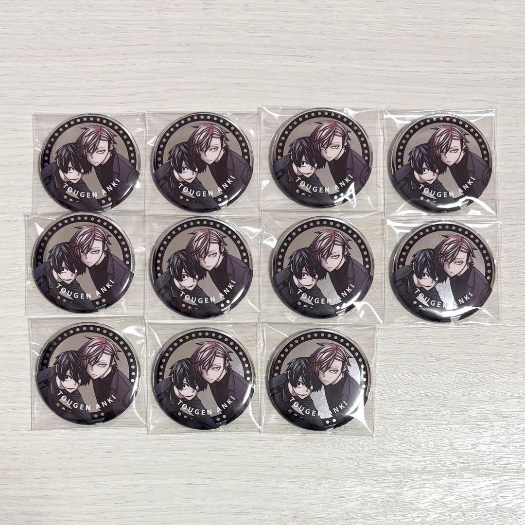 淀川真澄 花魁坂京夜 ファボテリア メタル缶バッジ トレーディング缶バッジ