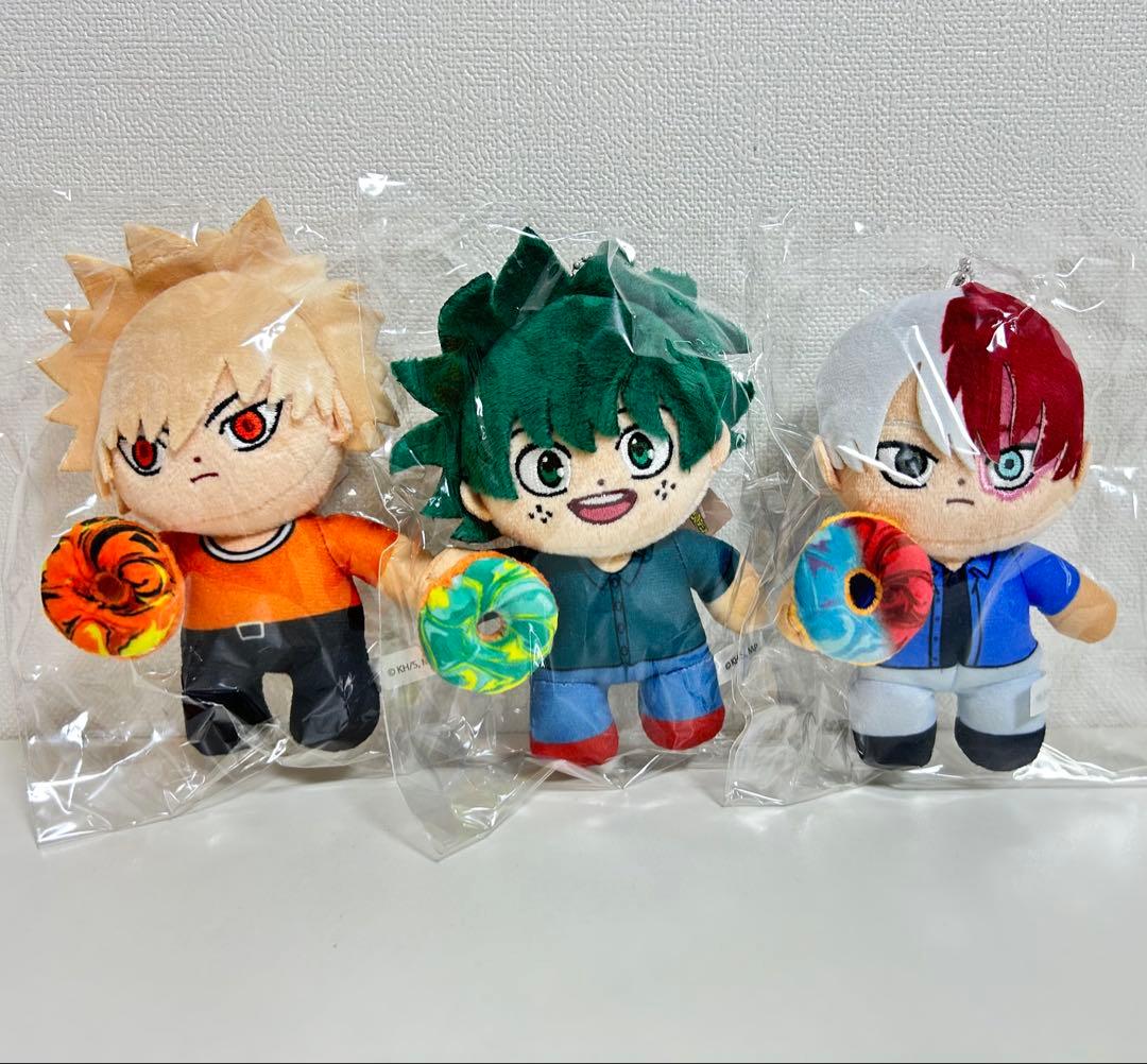 ヒロアカ　ジャックインザドーナツ　コラボ　ぬいぐるみ　バラ売り可能　新品