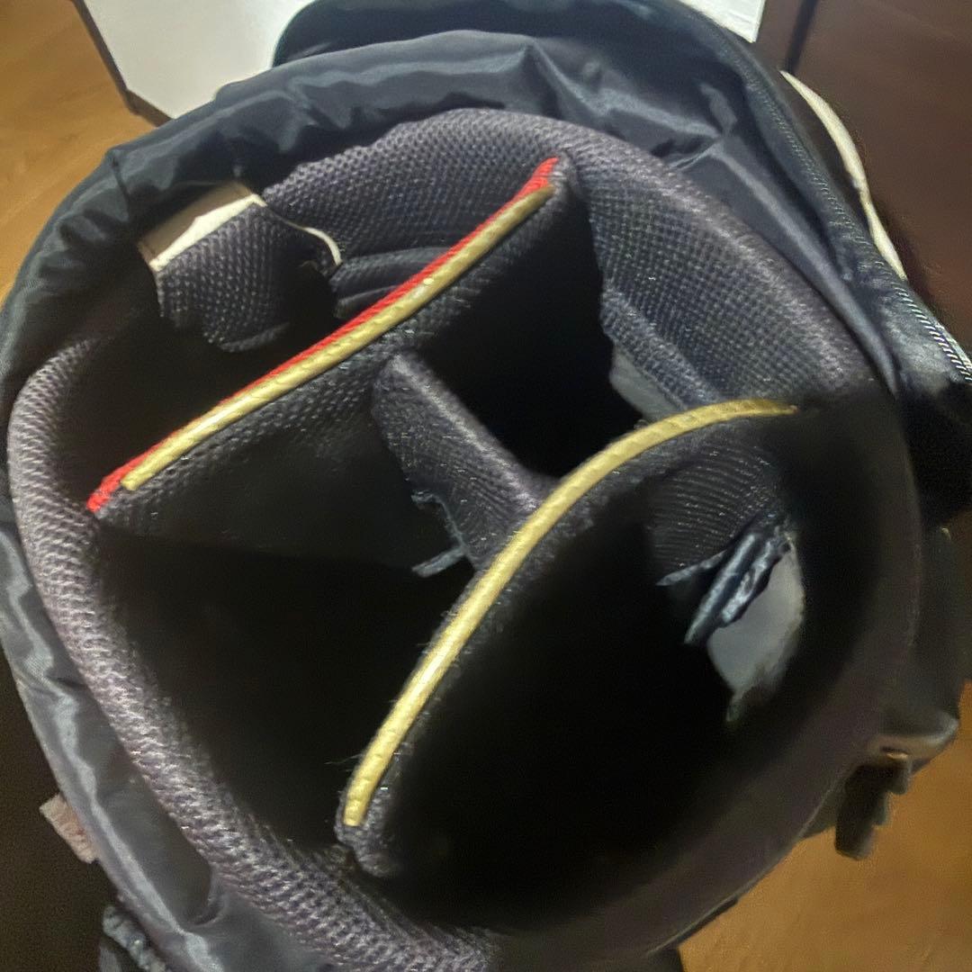 HONMA BERES スタンド式 キャディバッグ ゴルフバッグ 赤/白