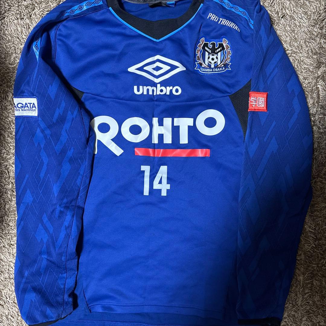 ガンバ大阪練習着 トレーニングウェア　セットアップ　M