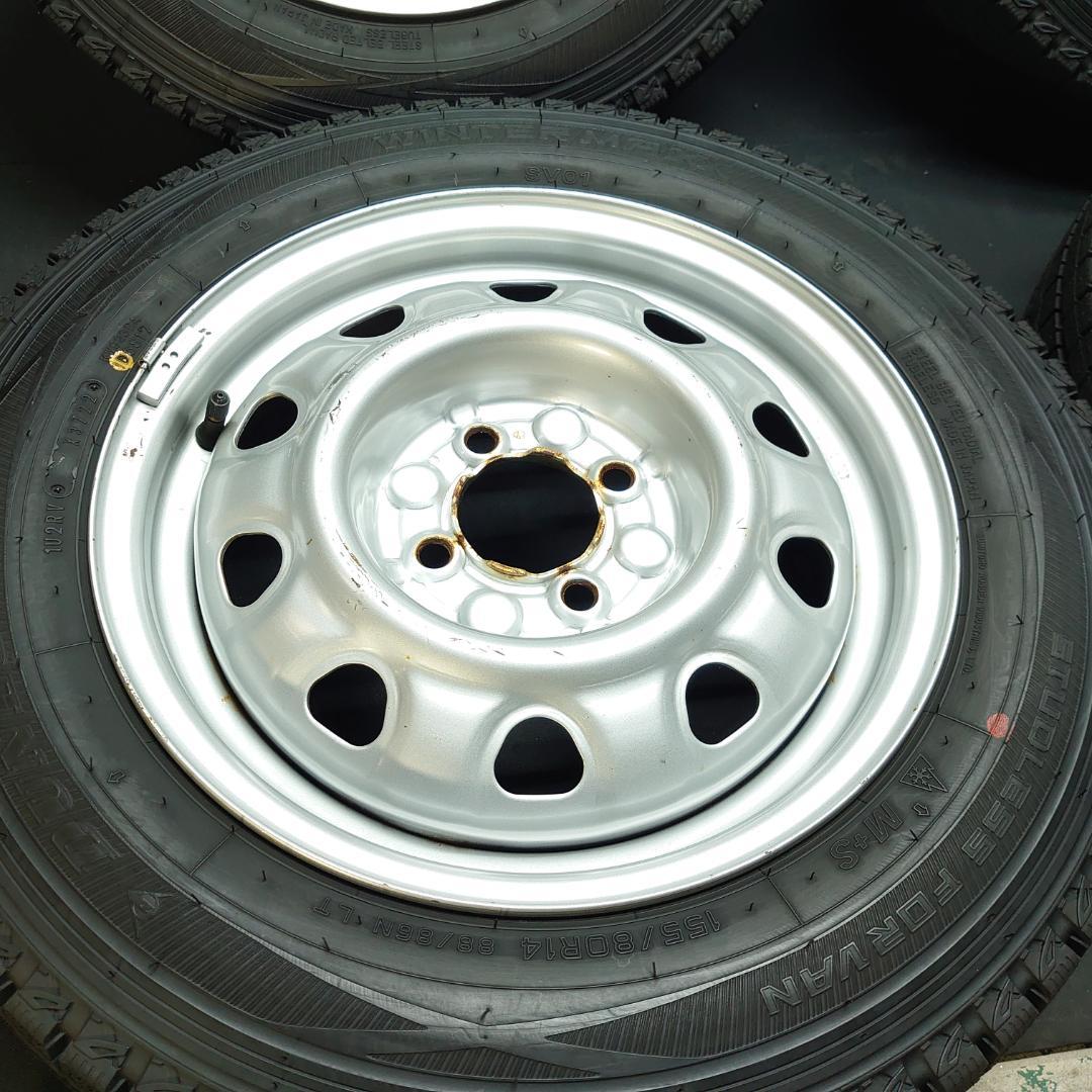 社外スチール 155/80R14 88/86N LT プロボックス サクシード