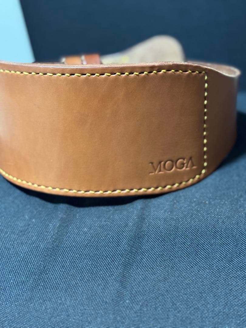 MOGA レザー パワーベルト トレーニングベルト