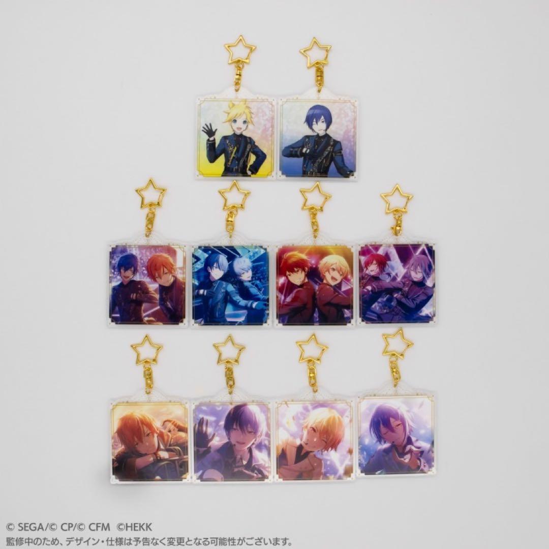 プロセカ×あんスタ アクリルキーホルダー＆色紙 二箱セット