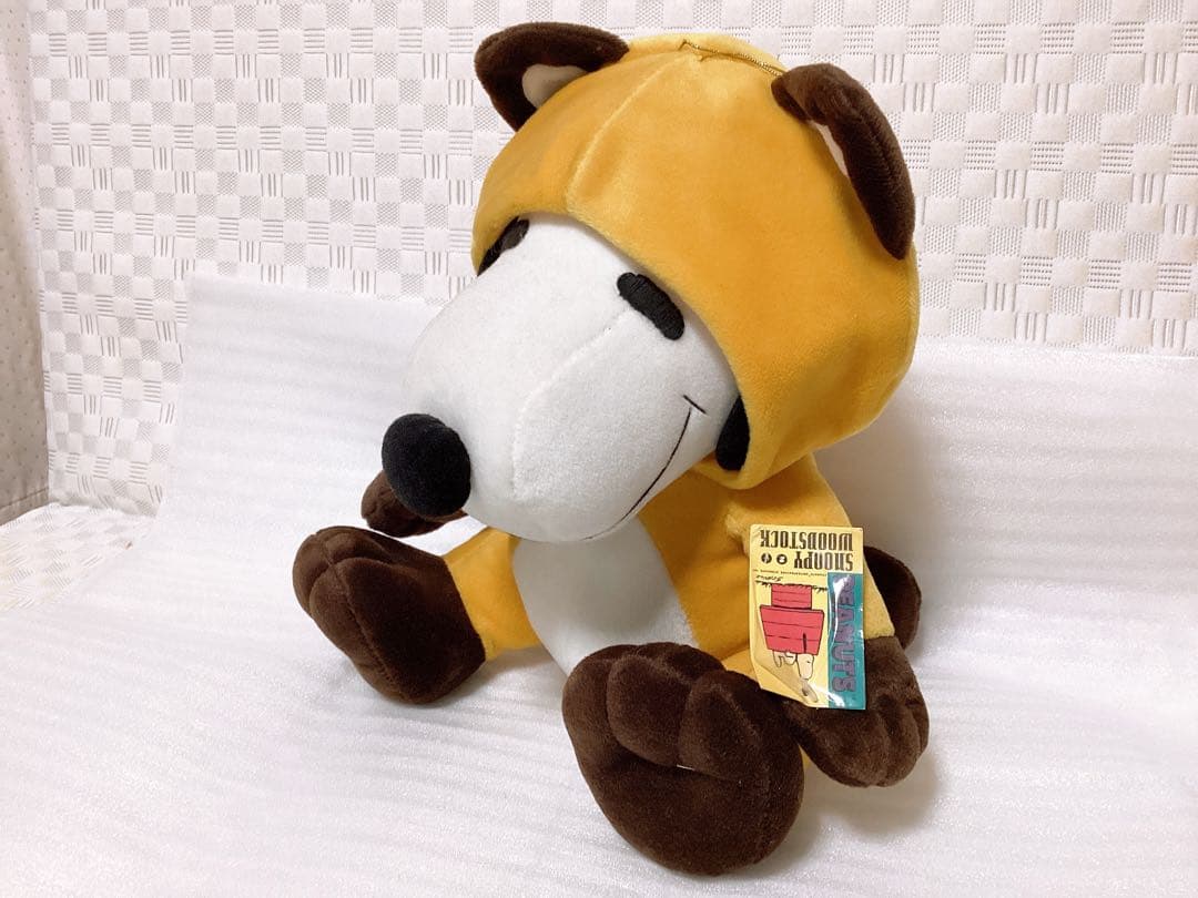 平成レトロ ❤︎スヌーピー❤︎ 非売品 アニマルパーカー ぬいぐるみ レア タグ付き