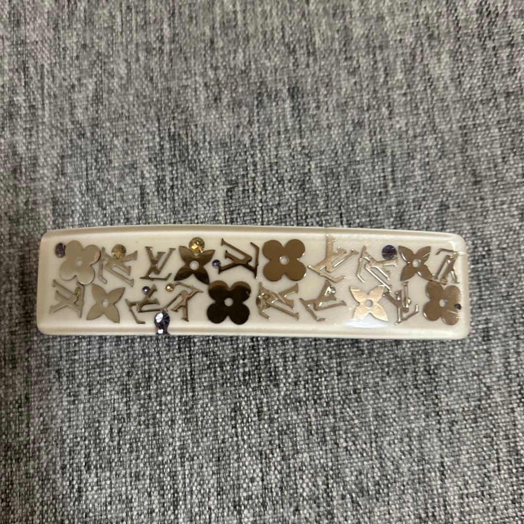 ルイ ヴィトン LOUIS VUITTON LV バレッタ 髪留め
