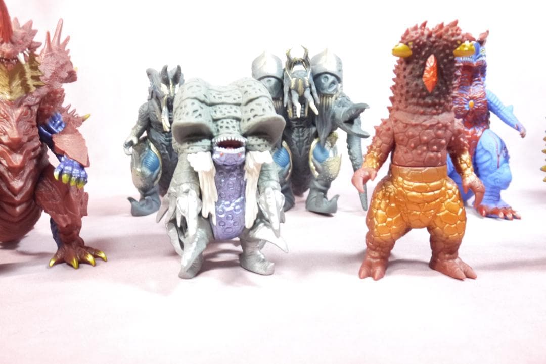 ウルトラ怪獣シリーズDX ソフビ　9体