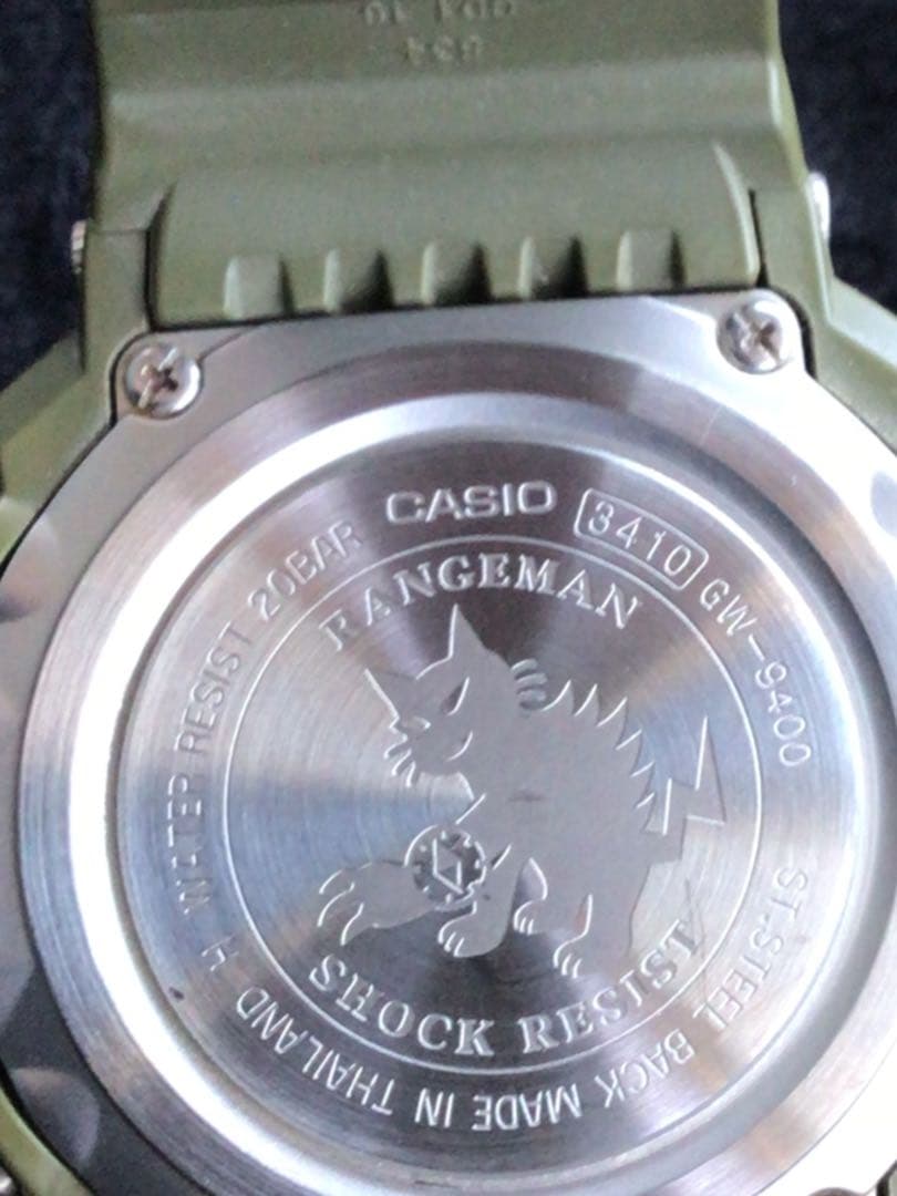 希少、CASIO G-SHOCK RANGEMAN オリーブグリーンの商品です。