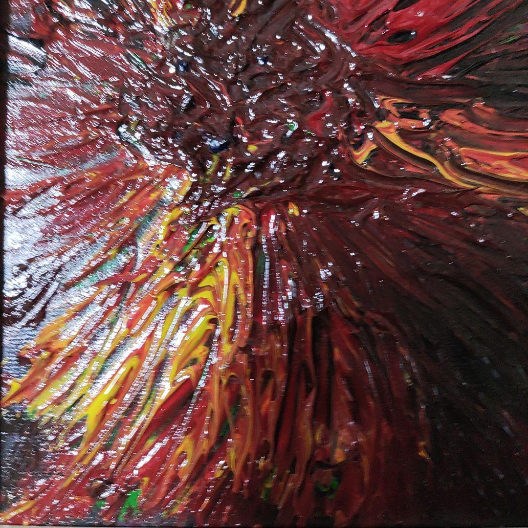 アクリル画　抽象画