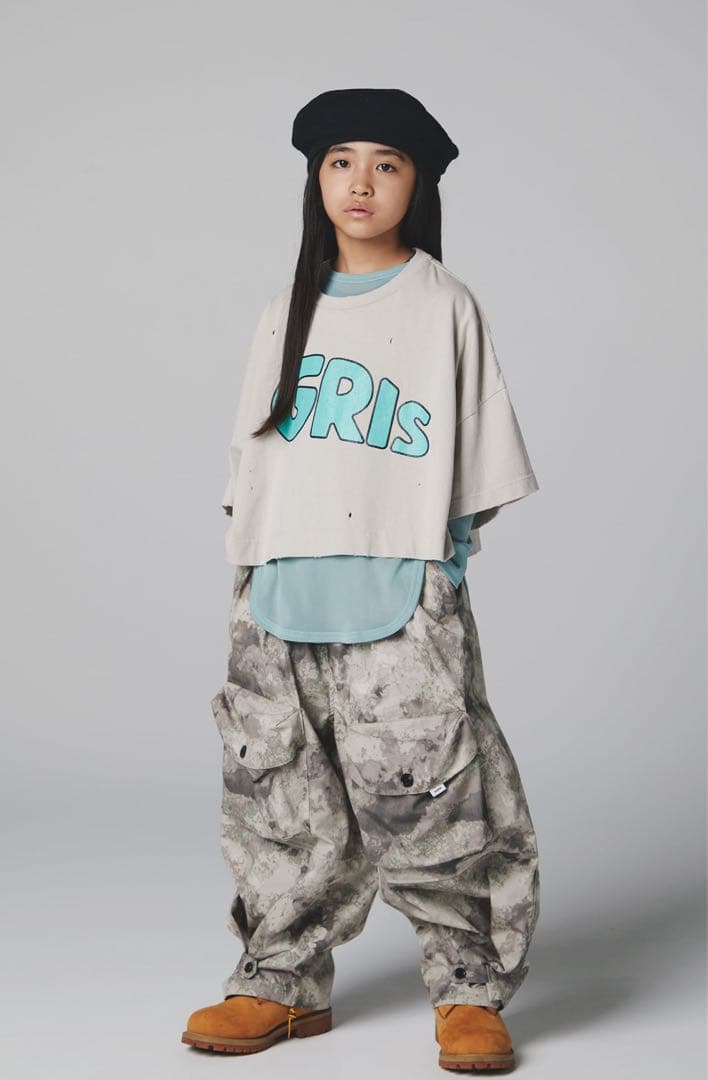 GRIS Big pocket Pants ベージュ