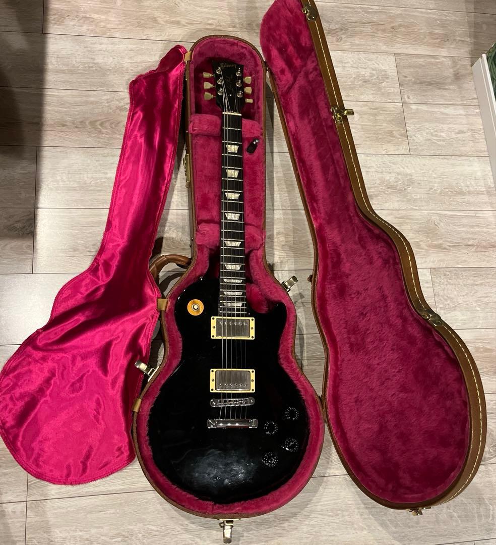 ギブソンUSA レスポール・スタジオ黒　ハードケース付き1994年製 100周年