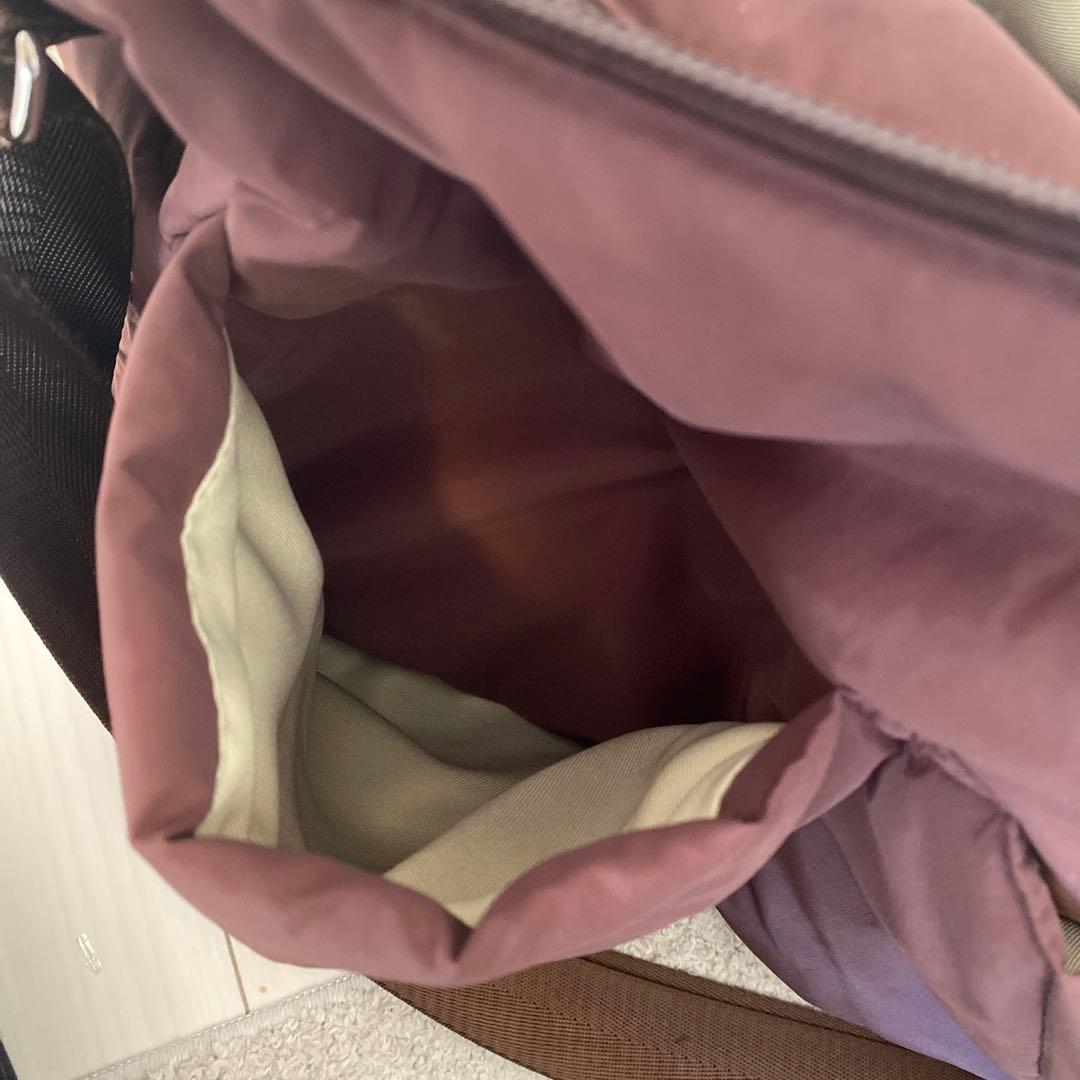 ジュメロ　パファーショルダーバッグ　ブラウン