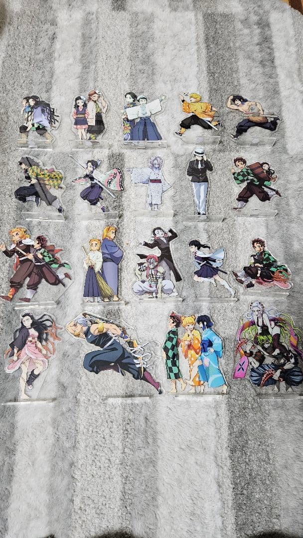 鬼滅の刃 アクリルスタンド 19個セット DVD特典 冨岡義勇 煉獄杏寿郎など