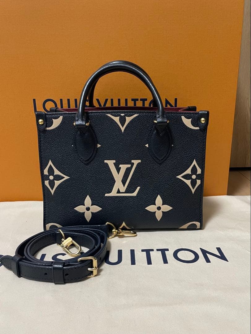 あやや様本人確認中RFID 正規品 ルイヴィトン オンザゴーPM アンプラント