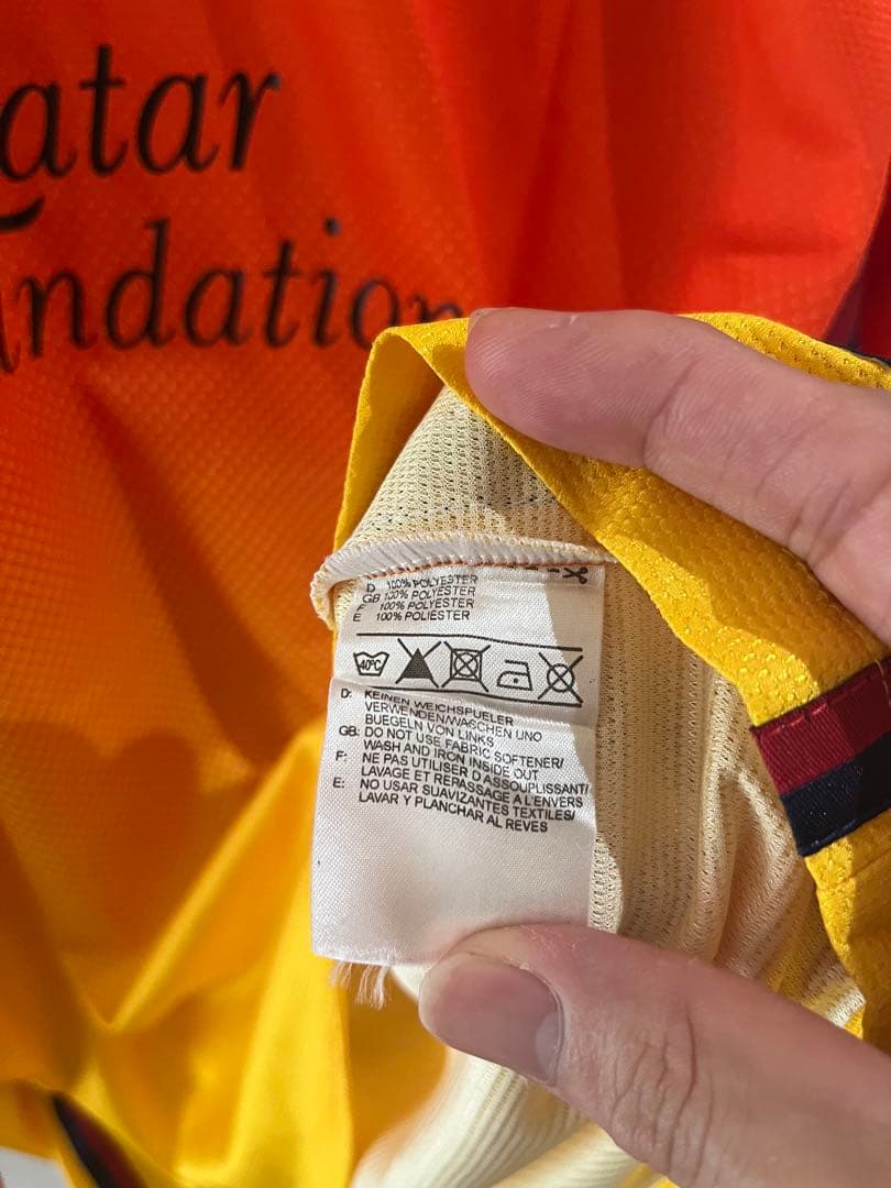 サッカー　NIKE バルセロナ メッシ 　ユニフォーム　未使用、タグ付き　長袖