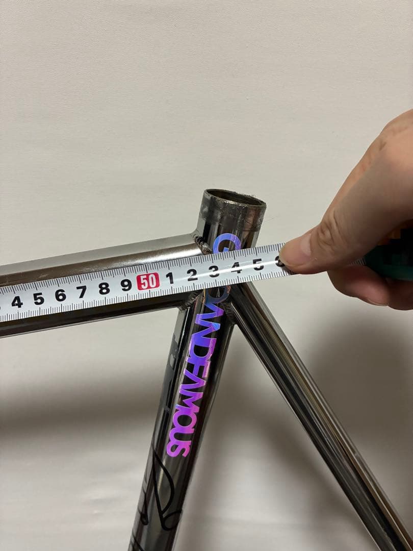 affinity lopro初期型　フレームセット　ピスト　スレッド加工済み