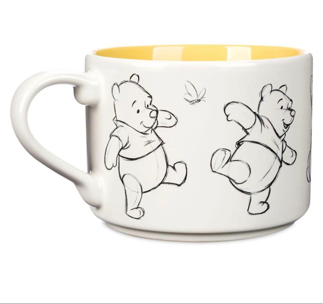 くまのプーさん スケッチ　マグカップ