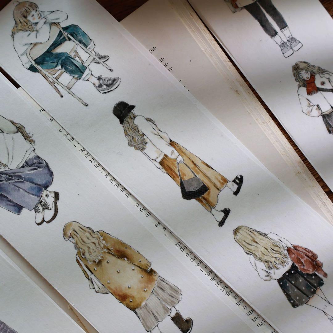 壹洱原创《暖洋洋》海外マスキングテープ　マステ 【2359】