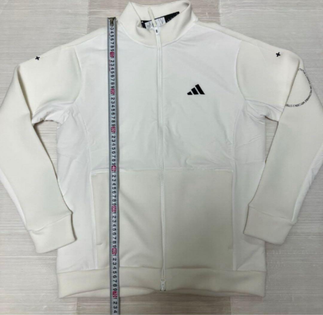 送料無料 新品 adidas GOLF ダンボールニット フルジップ XL WT