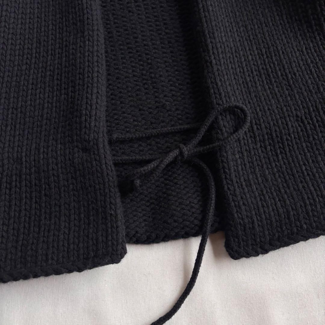 トップス 00s OLD GAP angora mix short length knit