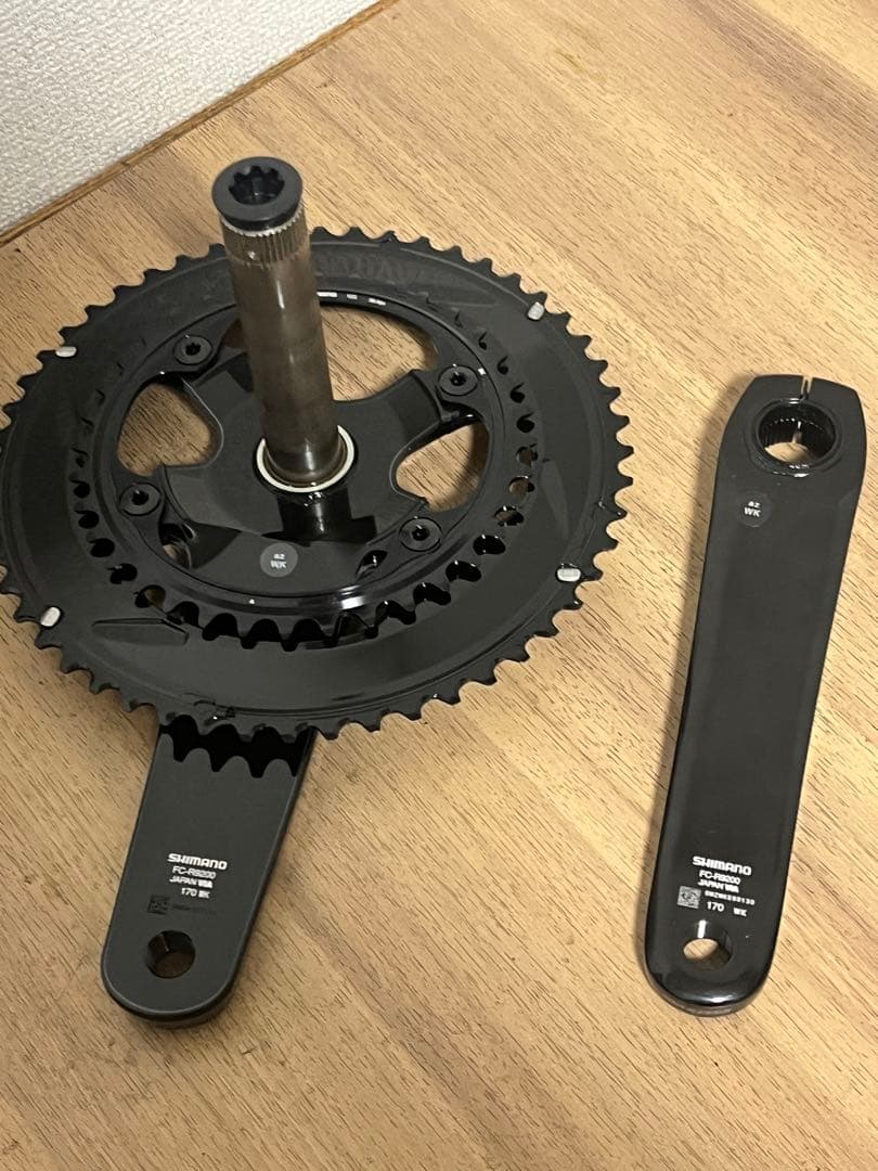 新品未使用 DURA-ACE クランクセット 52-36T 170mm