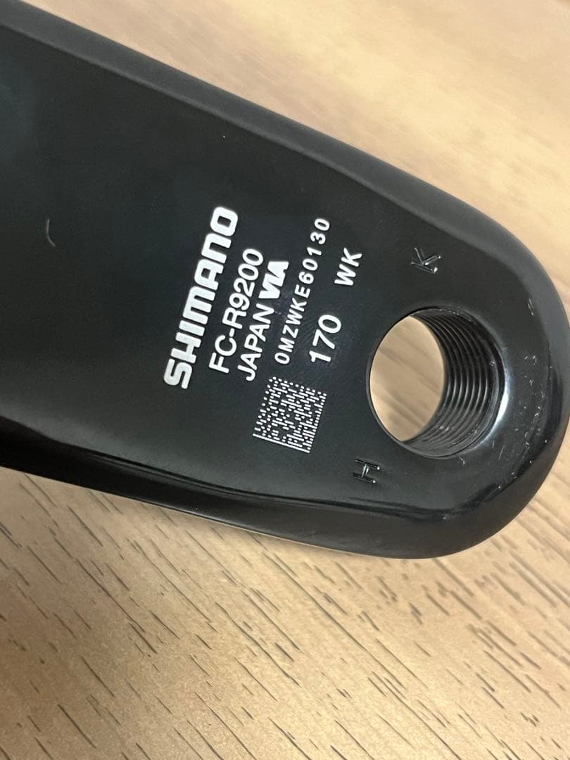 新品未使用 DURA-ACE クランクセット 52-36T 170mm