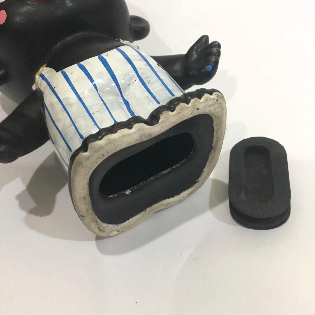 激レア！内藤ルネ貯金箱 クロンボ(ちびくろサンボ) 昭和レトロ