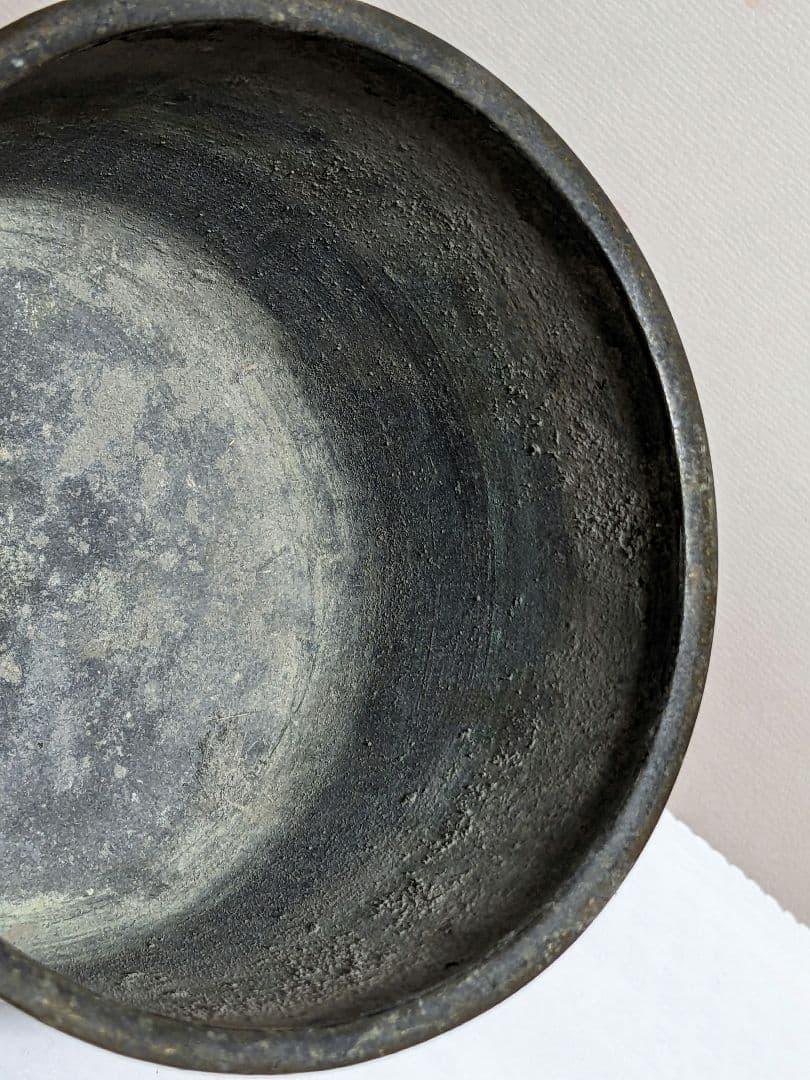 ♦江戸 幕末 明治初期 三ツ足 香炉 火入 銅器 銅製 真鍮 唐銅 唐金 骨董品