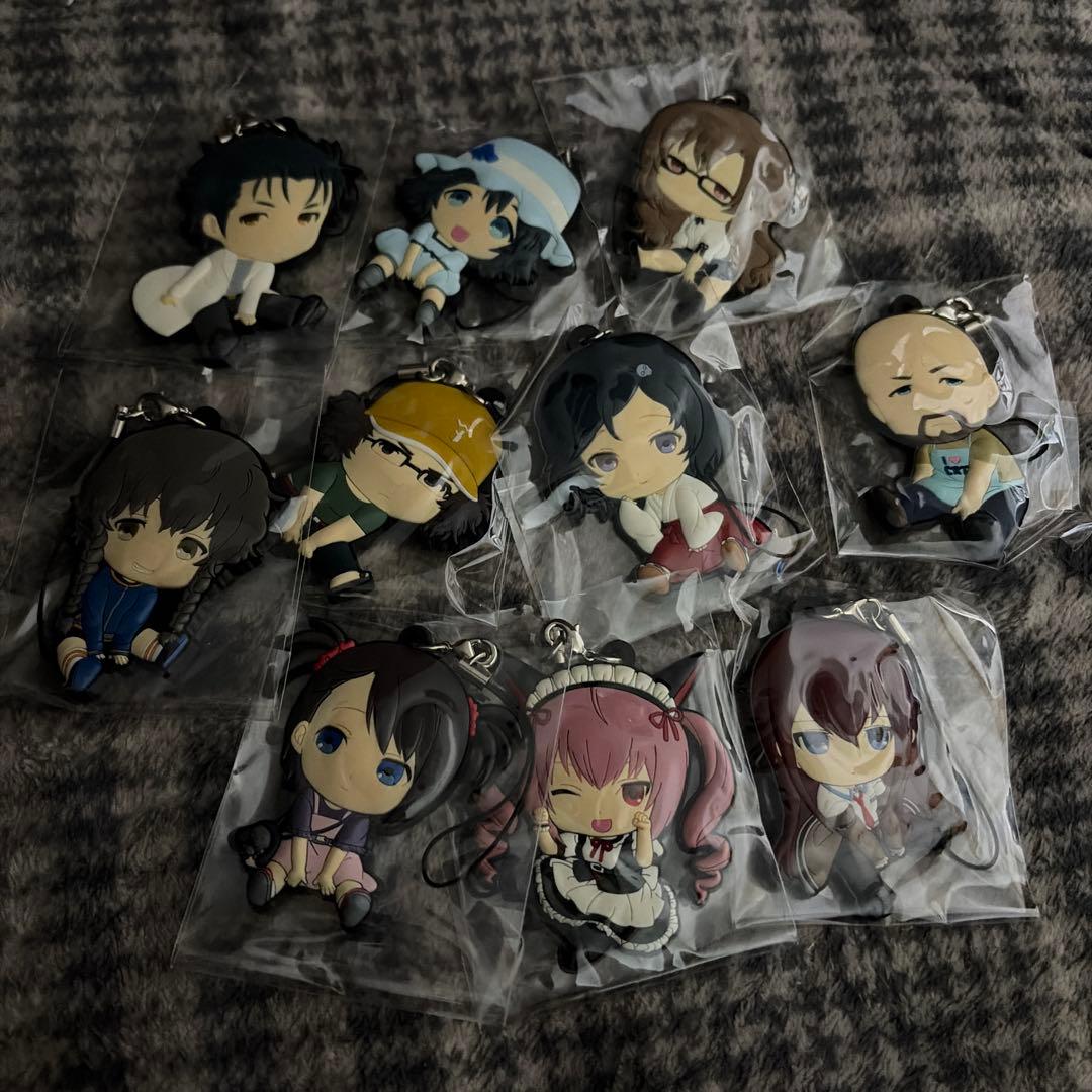 steins;gate キャラクター ストラップ 10個セット