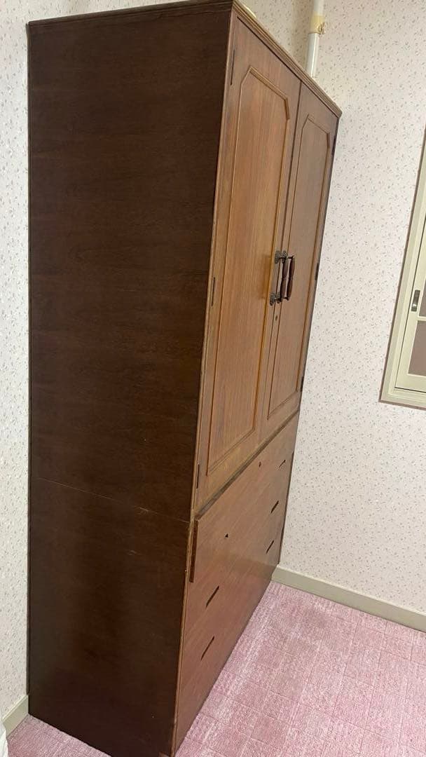 【送料込み】年代物 桐箪笥 和箪笥 着物収納 鍵付き アンティーク