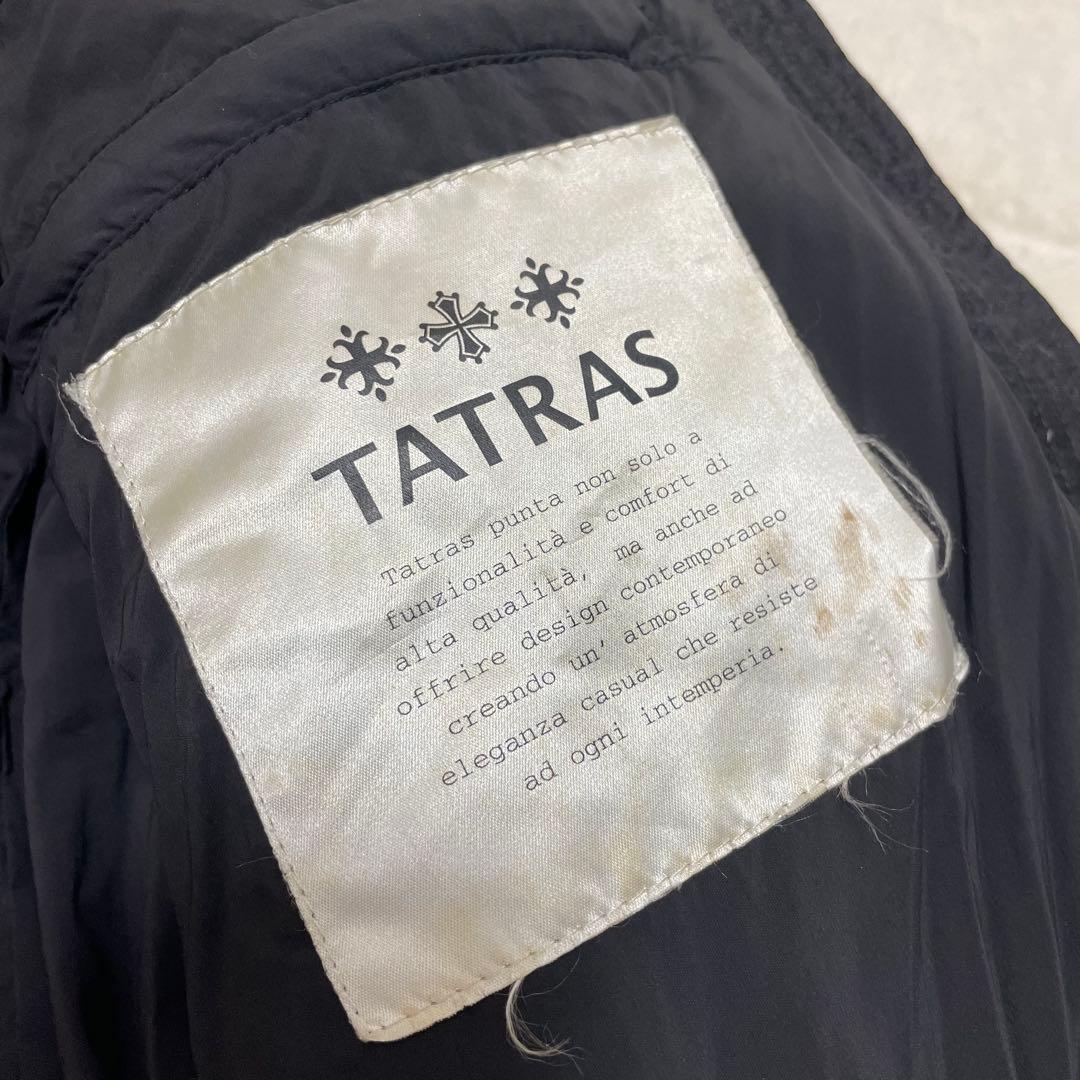 【美品】タトラス ドミツィアーノ ダウンジャケット チャコールグレー M