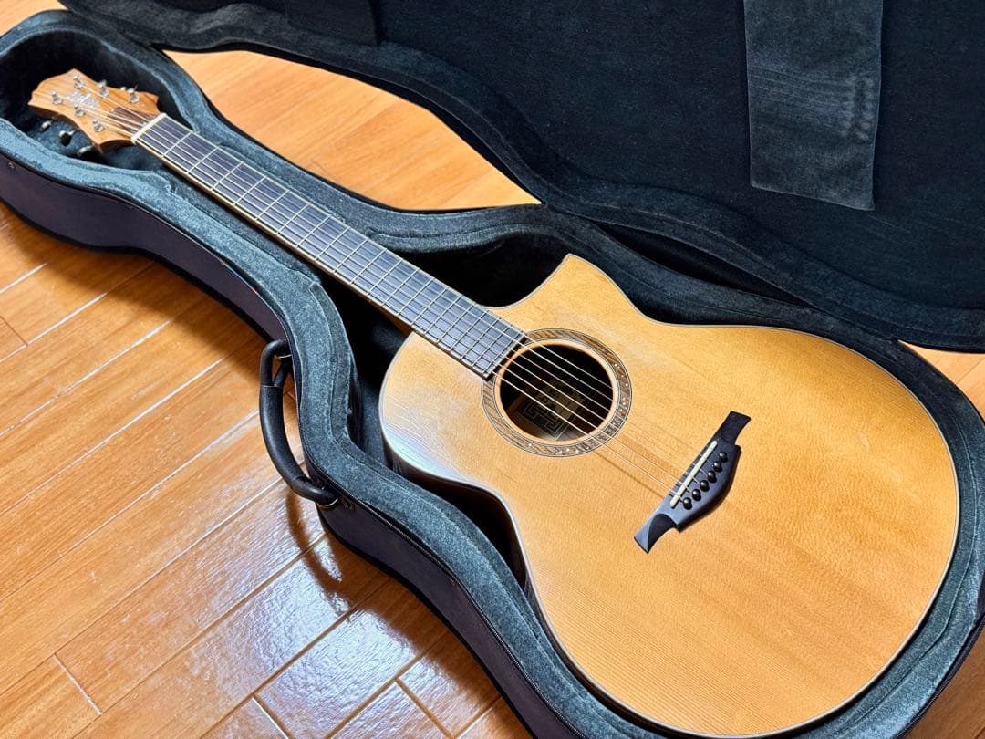 手工アコースティックギター tupli argo 全単板 ローズウッド