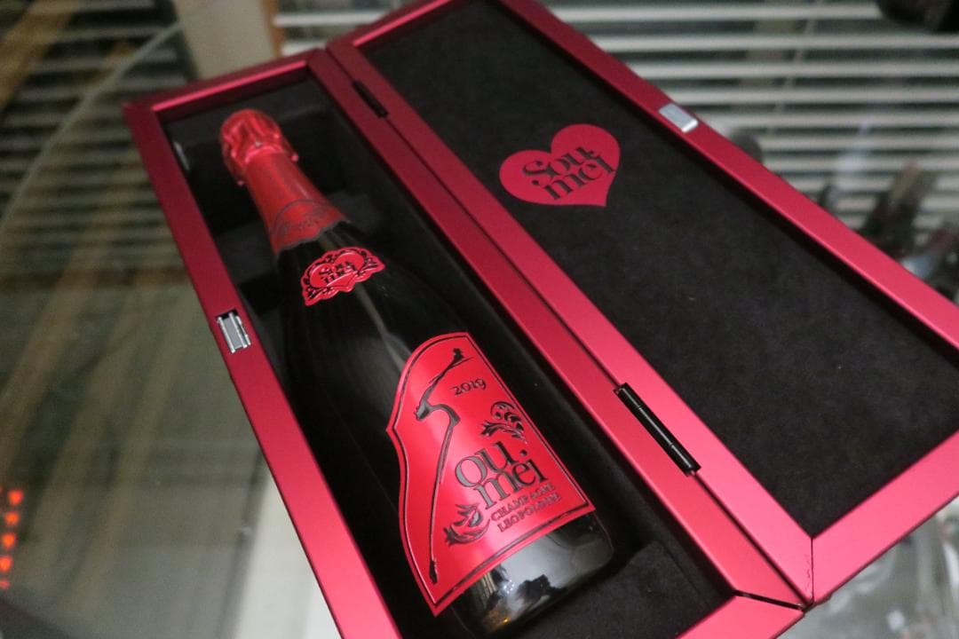 ソウメイ レッド ミレジメ 2019年 正規品 シャンパン 箱 ケース付き