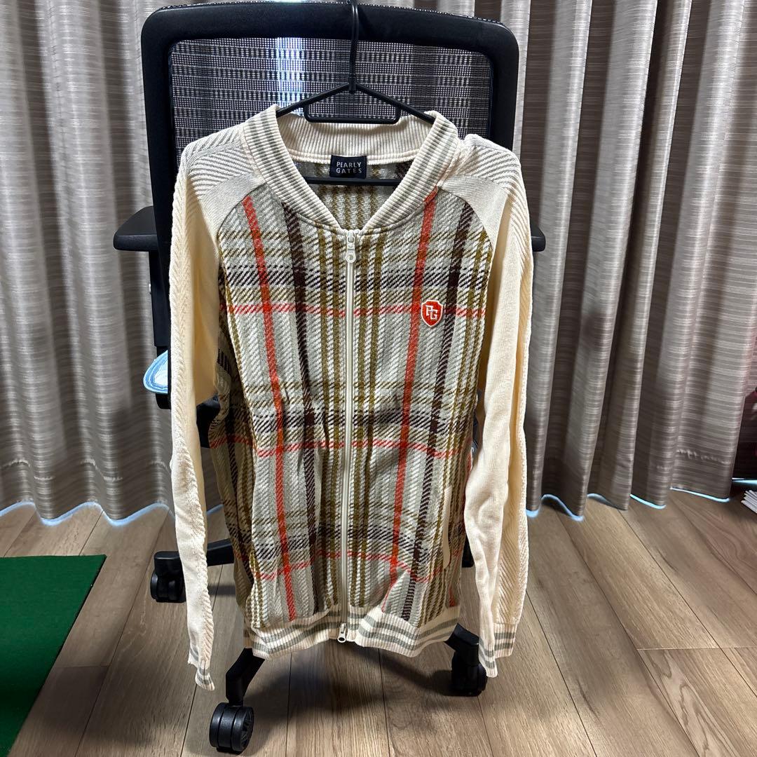PEARLY GATES チェック柄 セーター サイズ6