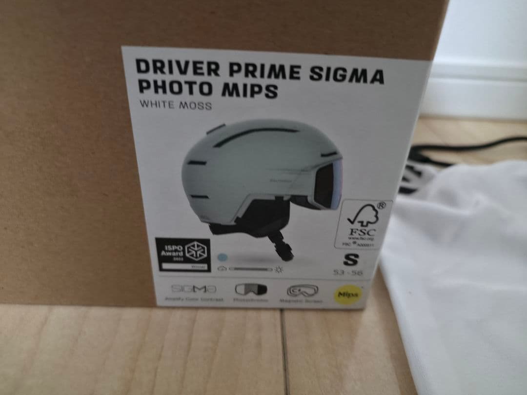 SALOMON D PRIME Sサイズ ヘルメット スキー スノボ