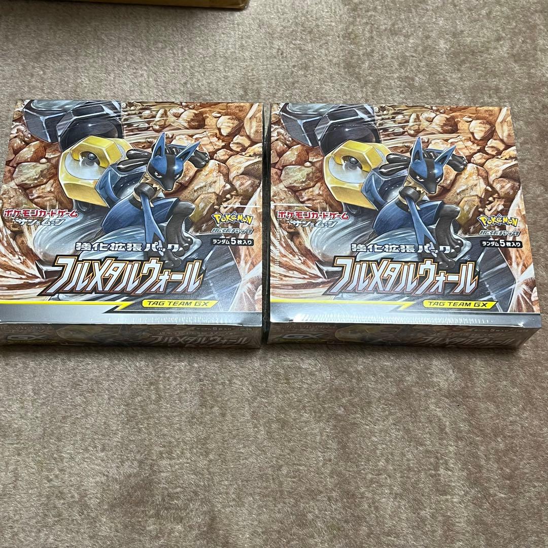 5834 ポケモン　フルメタルウォール　BOX シュリンク付き　未開封 2箱