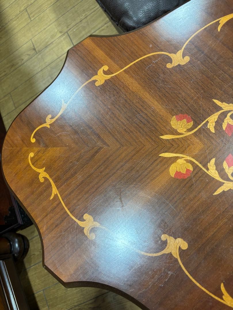 T59 イタリア製 象嵌テーブル