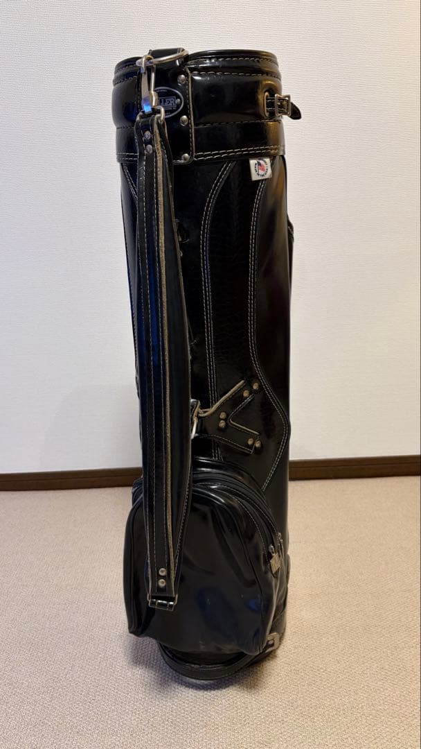 ビンテージキャディバッグ　Miller 米国製　黒