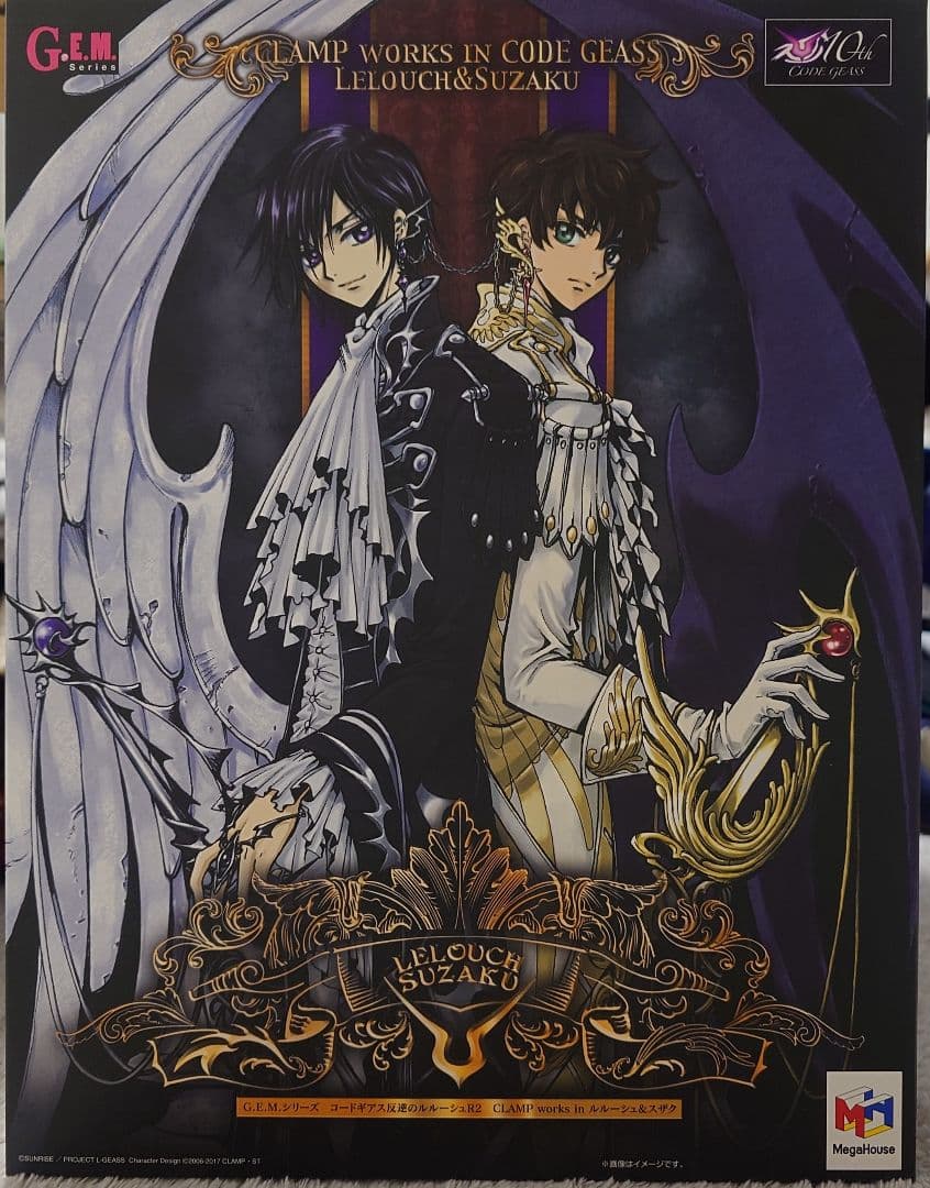 G.E.M. コードギアス フィギュア CLAMPルルーシュ&スザク