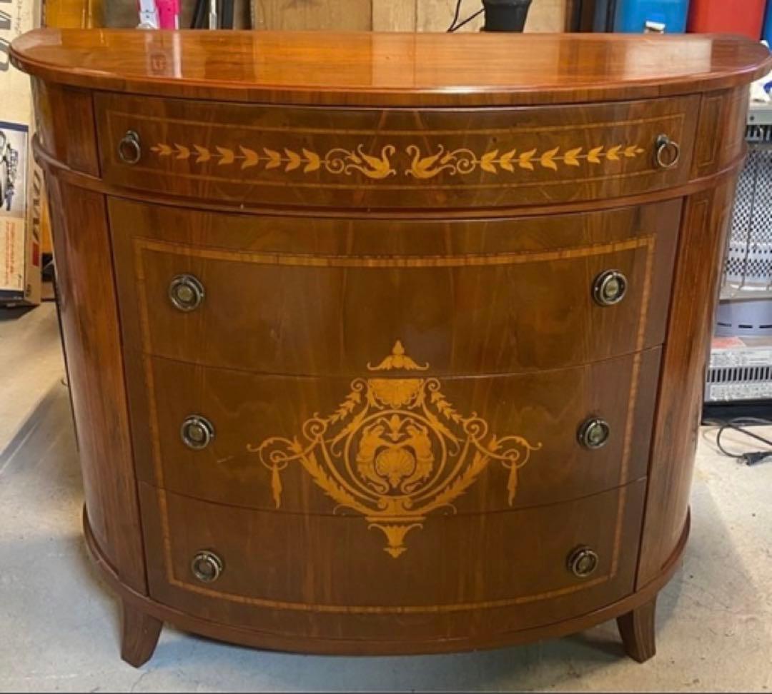 アンティーク調　サイドボード　収納家具 クラシック　チェスト（約）幅　104cm