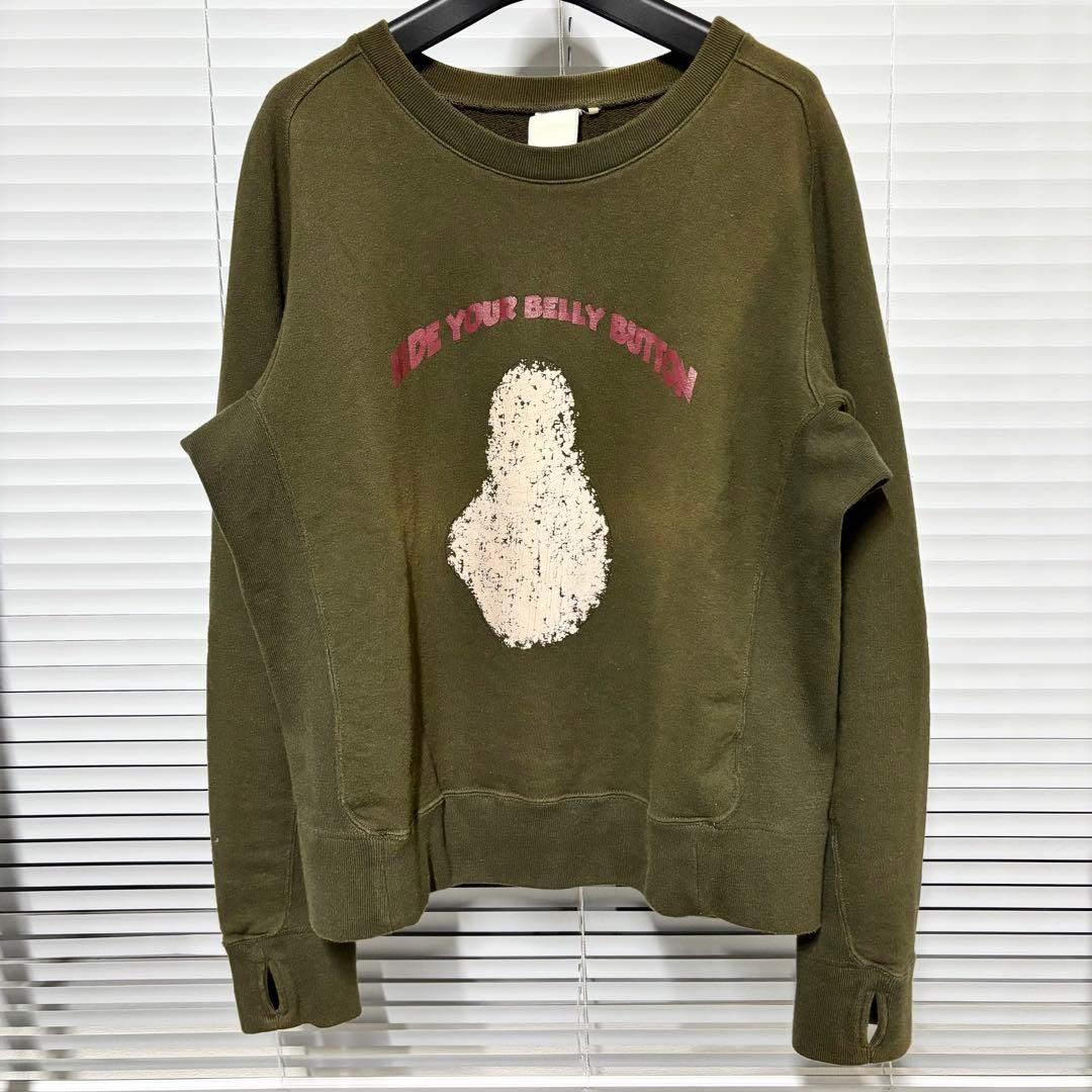 JIAN YE 23ss スウェット オリーブ