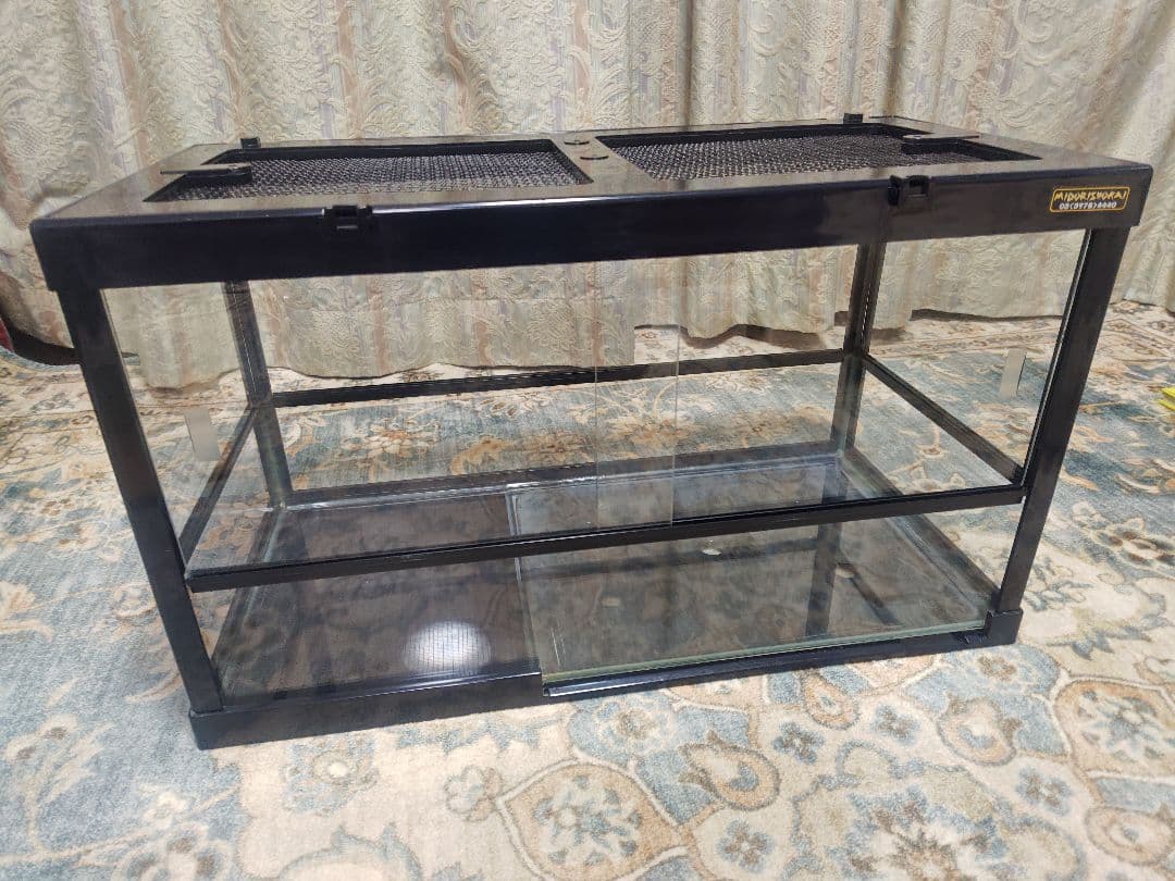 【中古】ケースバイケース 60Mサイズ みどり商会　爬虫類　飼育ケース