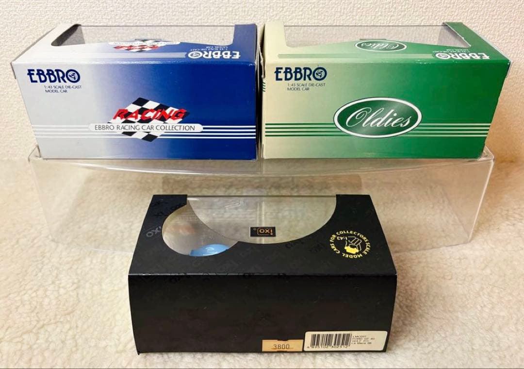 1/43 IXO Models EBBRO ミニカー（全3種）
